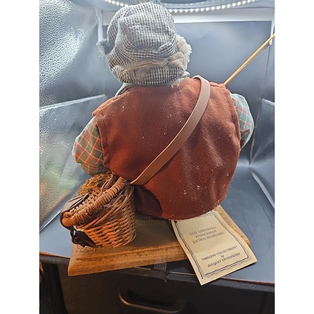 1991 Gus Griswald Fisherman Extraordinare By Timeless Collectibles By Bouquet...